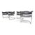 Mid-Century Modern Vintage Dining Chairs by Vittorio Introini for Mario Sabot, 1970, Set of 4 For Sale - Image 3 of 18