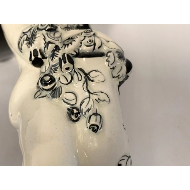 Wiener Werkstätte Wiener Keramik Werkstätte Centerpiece Putti For Sale - Image 4 of 13