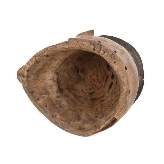 Early 20th Century Suku Helmet Mask For Sale - Image 4 of 6