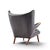 Wood Hans Wegner for Ap Stolen Ap19 Mid Century Papa Bear Chair For Sale - Image 7 of 9
