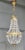 Glass Small French Empire Style Tent Chandelier, 1920 For Sale - Image 7 of 8