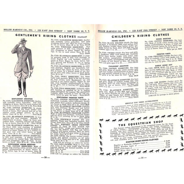 Paper "Miller Harness Company Catalogue No. 55" 1948 For Sale - Image 7 of 12
