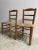 Set of Mountain Chalet Chairs in Straw, France, 1960s For Sale - Image 10 of 10