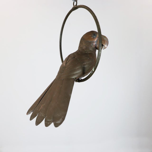 Mexican Parrot Sculpture by Sergio Bustamante For Sale - Image 3 of 4