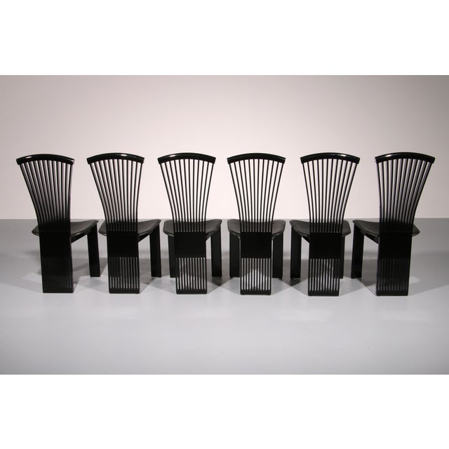 Postmodern Dining Chairs by Pietro Costantini, Italy, 1980s, Set of 6 For Sale - Image 14 of 15