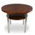Functionalist side table produced by Kovona, representing classic Czechoslovak interwar design. The combination of a...