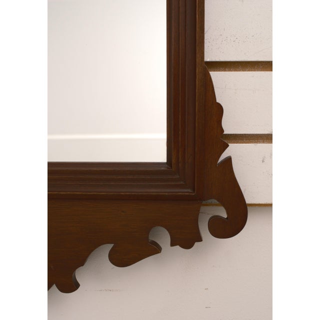 Mahogany Chippendale Style Hanging Mirror For Sale In Philadelphia - Image 6 of 10