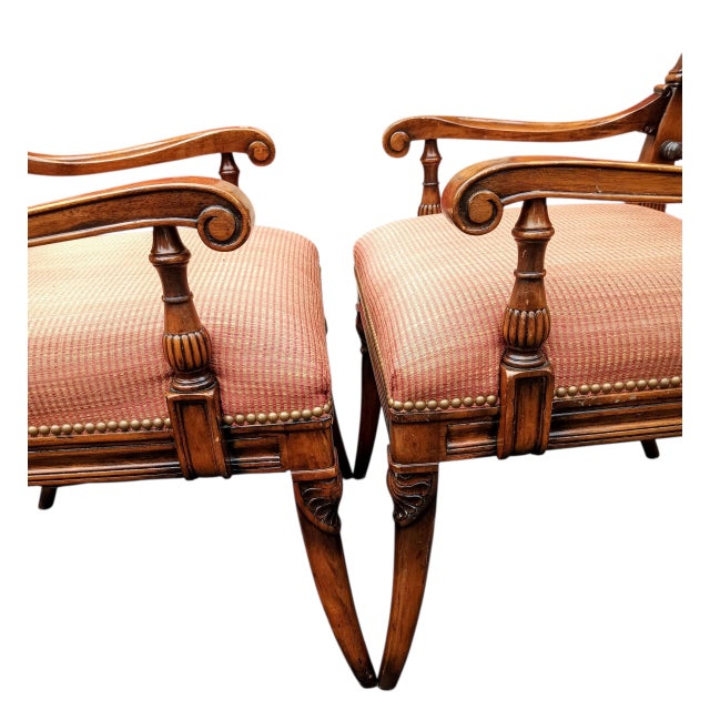 Own a Masterpiece of Classic American Craftsmanship With This Rare Set of Four Antique Hickory White Maple Armchairs. For Sale - Image 9 of 12
