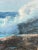 1950s Fred Pye Signed Rocky Seascape Painting, Maine; Oil on Canvas For Sale - Image 5 of 9