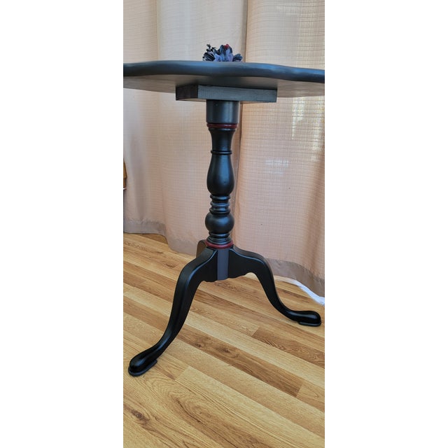 Early 1900 Reimagined Accent Table Occasional Table For Sale - Image 10 of 18