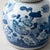 Pair of Chinese Blue and White Porcelain Bird and Peony Jars, 20th Century For Sale - Image 4 of 10