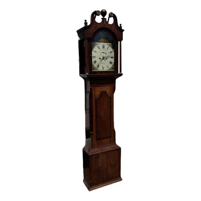 Georgian 8 Day Longcase Clock, by Henry Blow, Lincoln For Sale