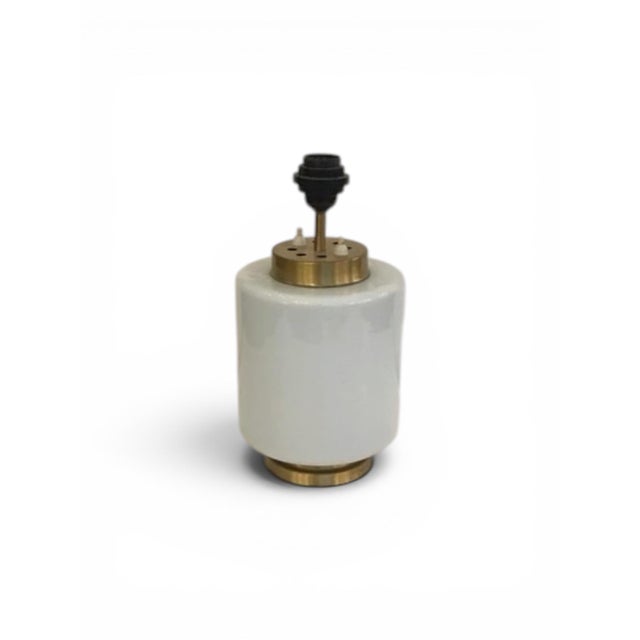 Brass and Opaline Table Lamp by Reggiani, Italy, 1960s For Sale - Image 3 of 7