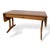 Brown Vintage Teak Drop Leaf Coffee Table with Drawer, 1960s For Sale - Image 8 of 9
