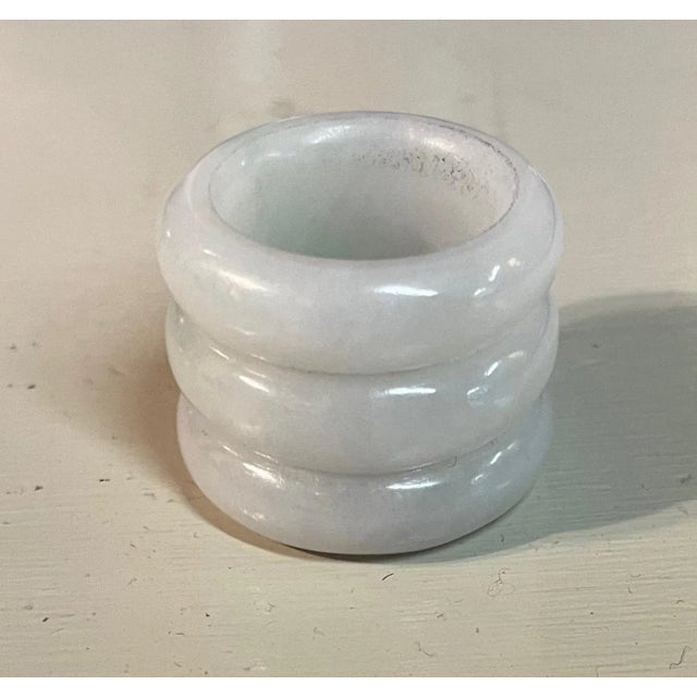 Early 20th Century Chinese Carved Jade Archer's Ring For Sale - Image 5 of 11