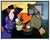 Post Impressionist Late 20th Century Solitude, Itzchak Tarkay For Sale - Image 3 of 5