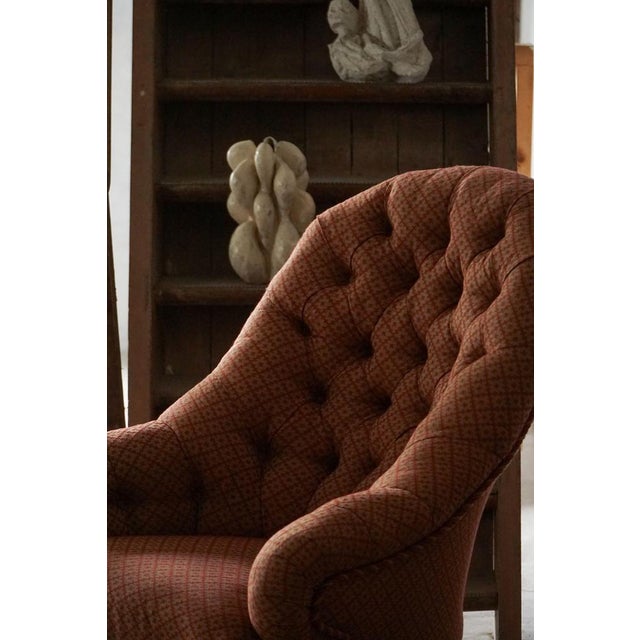 Victorian Chair in Mahogany, 1920s For Sale - Image 15 of 18