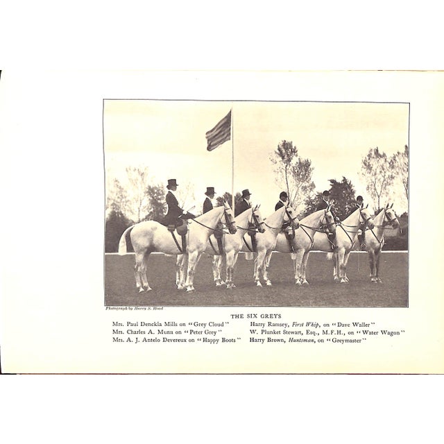 "Radnor Reminiscences: A Foxhunting Journal" 1921 Reeve, J. Stanley For Sale In New York - Image 6 of 11