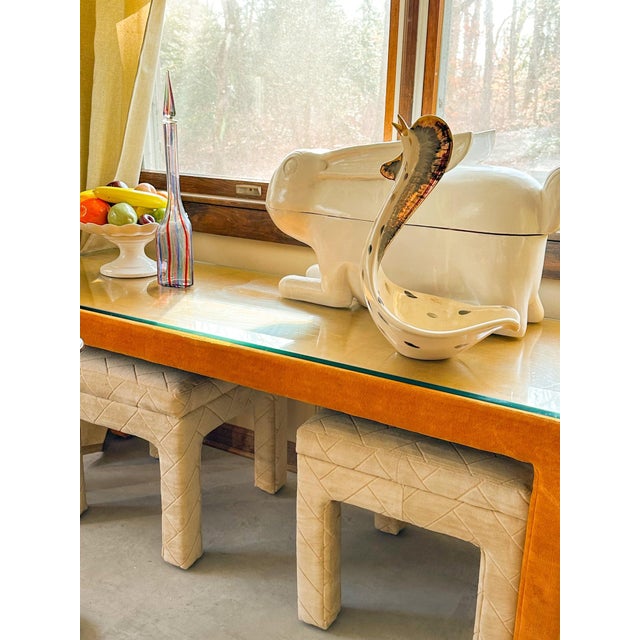 Marc Bellaire 1950s Large Rooster Bowl by Marc Bellaire For Sale - Image 4 of 6