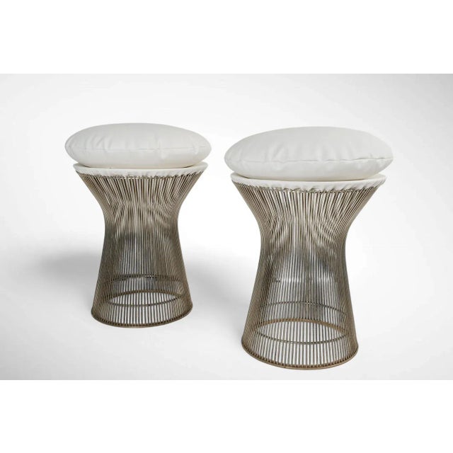 Stools by Warren Platner for Knoll, 1960s, Set of 2 For Sale - Image 5 of 5