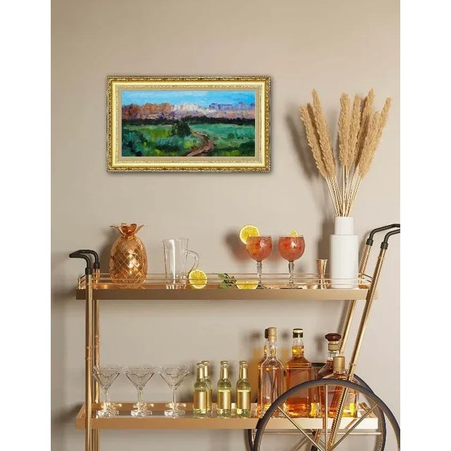 Quiet Places & High Desert Views — Zion National Park This oil painting explores the vast, layered geography of Zion...