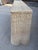Wicker Rattan Scalloped Console Table in the Palm Beach Style For Sale - Image 11 of 12