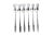 Silver Forks Model 2070 by Helmut Alder for Anvil from Amboss, 1959, Set of 6 For Sale - Image 8 of 9