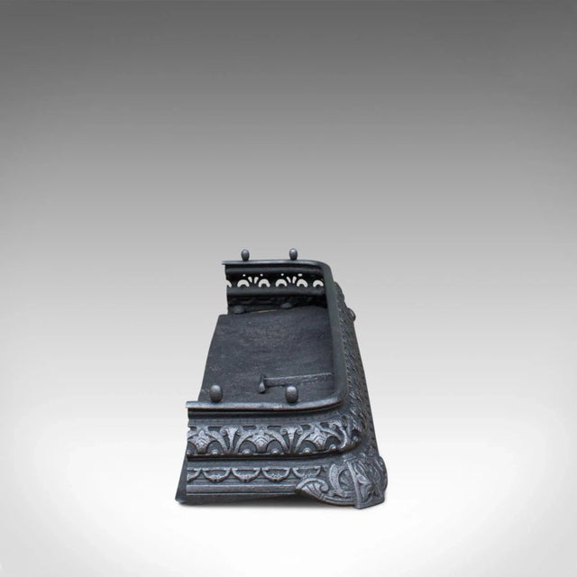 1850s Victorian Iron Fireside Set - 2 Pieces For Sale - Image 6 of 13