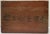 Wood Antique Japanese Lidded Wooden Storage Box With Calligraphy For Sale - Image 7 of 9