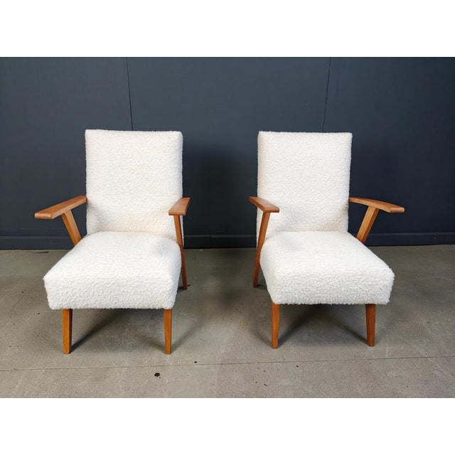 Mid-Century Dutch Armchairs, 1960s, Set of 2 For Sale - Image 15 of 17