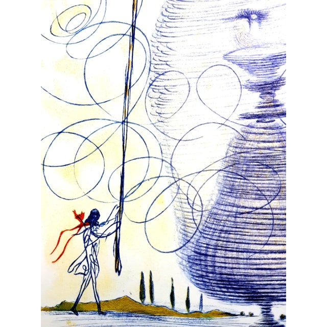 Salvador Dali - Large Flask - Original Etching Dimensions: 38 x 28 cm Edition: 390 1967 On Rives Vellum References : Field...