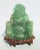 Vintage Chinese Fluorite Hotei Buddha on Wooden Stand For Sale - Image 12 of 12