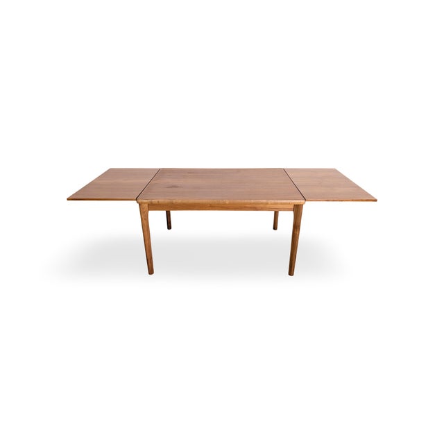 Mid-Century Modern Mid-Century Extendable Dining Table by Jalk Grete for Glostrup For Sale - Image 3 of 9