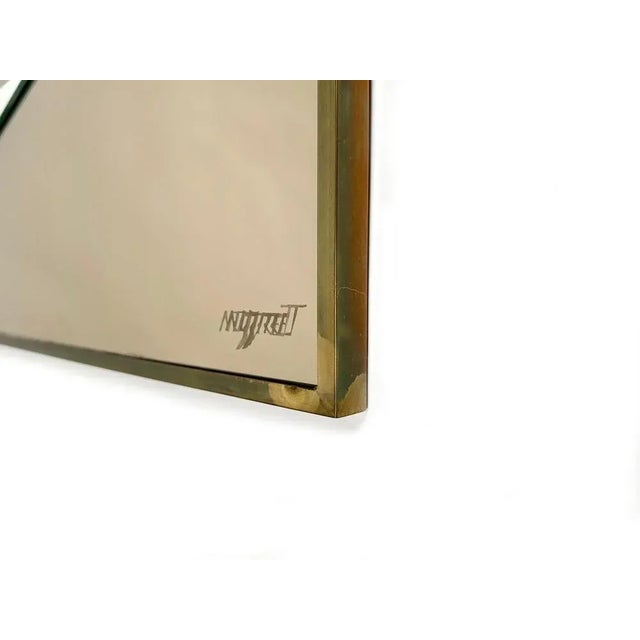 Rectangular Wall Mirror from Nazaret, Italy, 1970s For Sale - Image 9 of 11