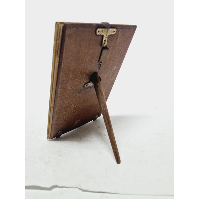 Wood Bronze Minimalist Rococo Frame, France, 1890s For Sale - Image 7 of 15