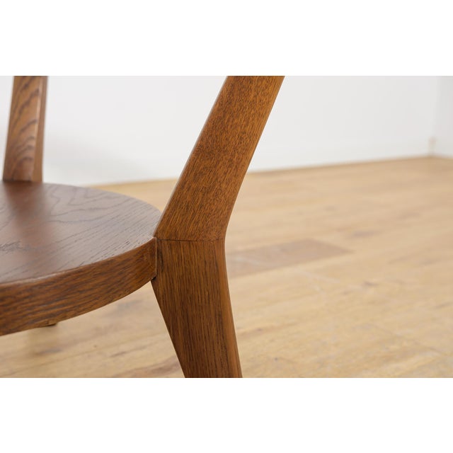 Oak & Glass Coffee Table by Karel Kozelka & Antonin Kropacek for Interior Praha, Czechoslovakia, 1940s For Sale - Image 10 of 12