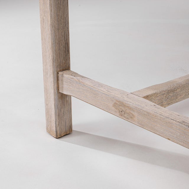 20th Century Belgian Oak Secretary Desk With Drawers For Sale - Image 13 of 18