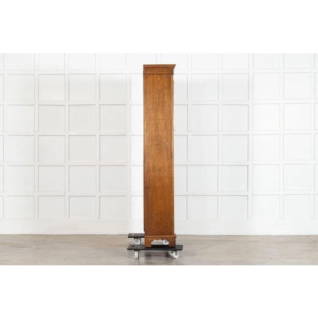 English Mahogany Glazed Bookcase, 1900 For Sale - Image 6 of 14