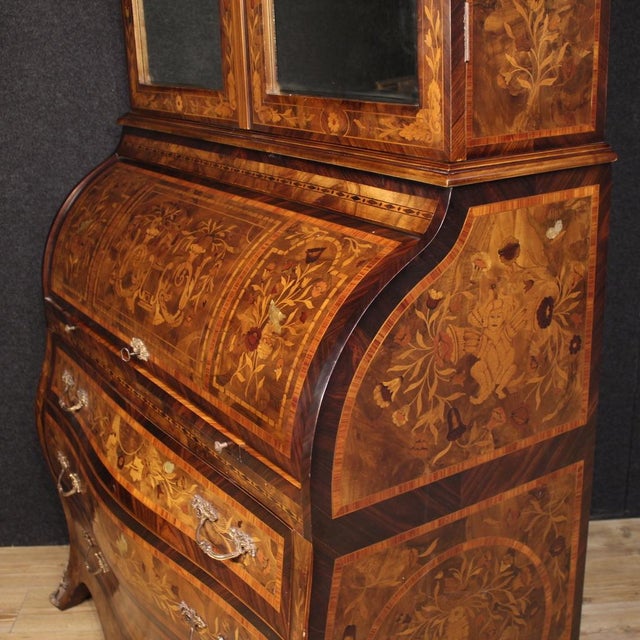 Brown 20th Century Dutch Trumeau, 1970s For Sale - Image 8 of 13