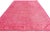 Contemporary Vintage Turkish Pink Oushak Rug, 04'05 X 09'04 For Sale - Image 3 of 10