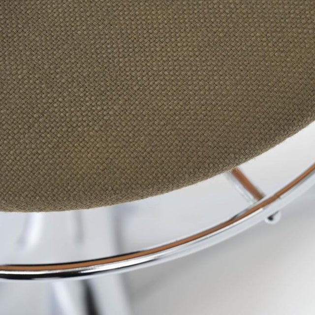 Silver Stool by George Nelson for Herman Milller, 1950s For Sale - Image 8 of 16