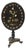 Antique English Victorian Mother of Pearl Inlay Black Lacquer Tilt Top Table For Sale