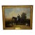 Large 19th Century Oil Painting the Clandon Harriers Hunt John Imms of Ringmer Up Libertine Mare Hor For Sale