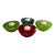 Vintage, Kosta Boda Atoll Art Glass Votive Candleholder Sweden Set of 4 For Sale