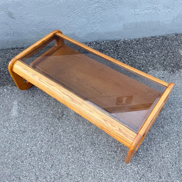 This iconic Mid-Century Modern coffee table, designed by Lou Hodges, showcases the designer’s signature blend of...