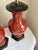 Mid-Century Modern Vintage Oriental Accent Co. Sang De Boeuf / Oxblood Red Porcelain Baluster Table Lamps - a Pair For Sale - Image 3 of 12