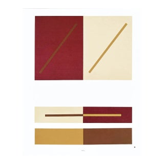 2009 Josef Albers the Interaction of Color Plate Vii-5 For Sale