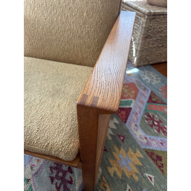 Mid 20th Century Attibuted to Borge Mogensen Vintage Armchair For Sale - Image 9 of 15
