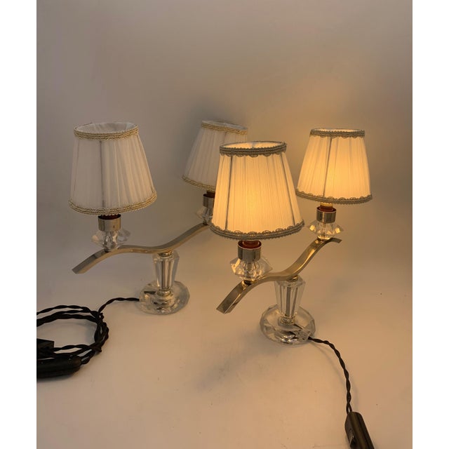Murano Glass Table Lamps, 1930s, Set of 2 For Sale - Image 6 of 6