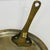 1920s French Country Saucepan Lid With Brass Handle For Sale In Los Angeles - Image 6 of 8